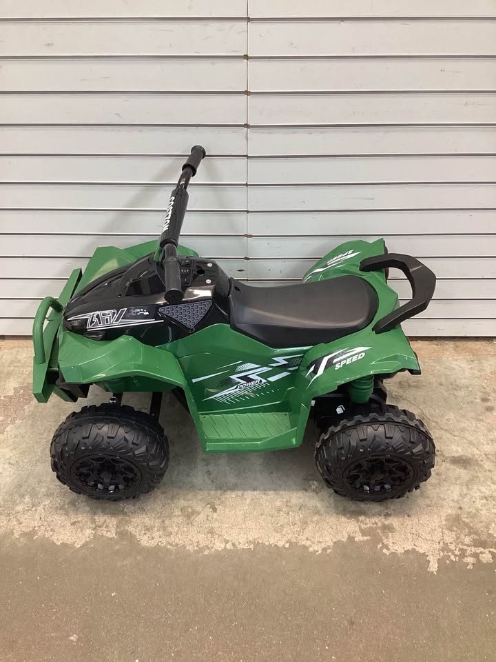 12V Kids Ride on ATV with LED Lights and Treaded Tires and LED lights