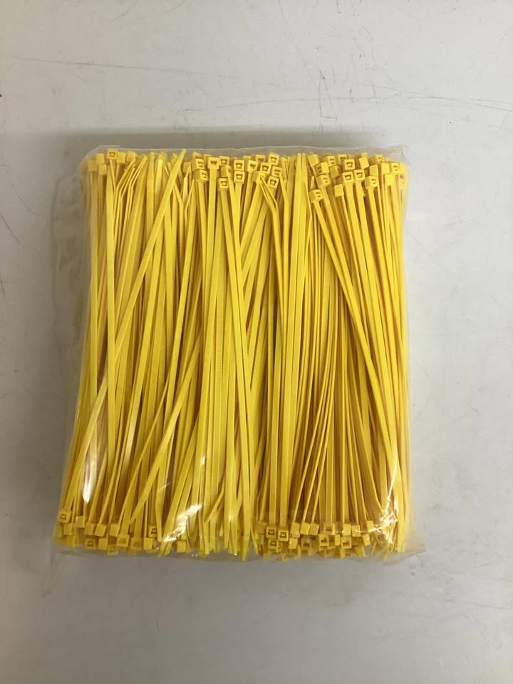 Southwire 8.7” Yellow Cable Ties, 1000 pack