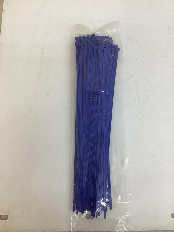 Southwire 14.6” Blue Cable Ties, 100ct