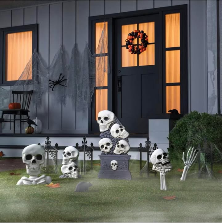 22" Bones Scene Setter Halloween Decorative Prop Kit - Hyde and EEK! Boutique