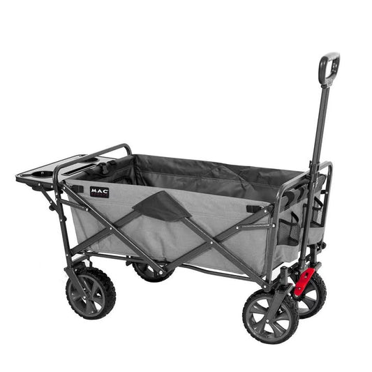 Mac Sports Folding Wagon with Tailgate and Table