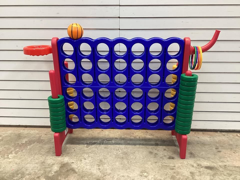 Costway 2.5 Feet 4-to-Score Giant Game Set
