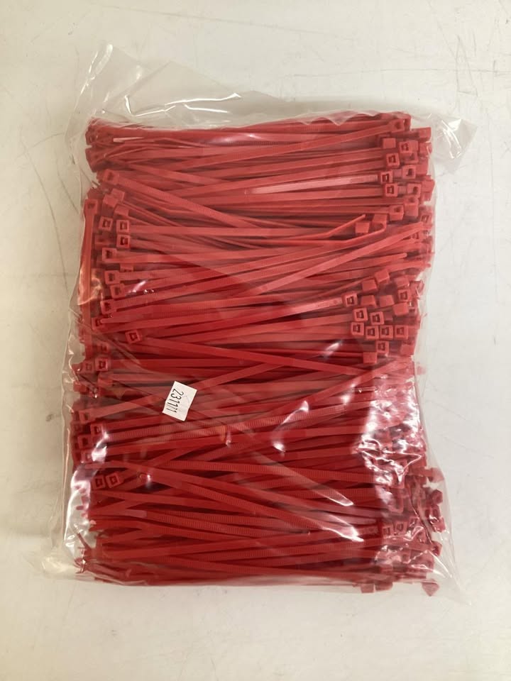 Southwire 5.7” Red Cable Ties, 1000ct