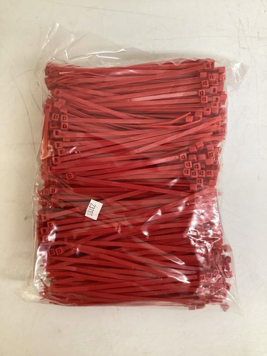 Southwire 5.7” Red Cable Ties, 1000ct