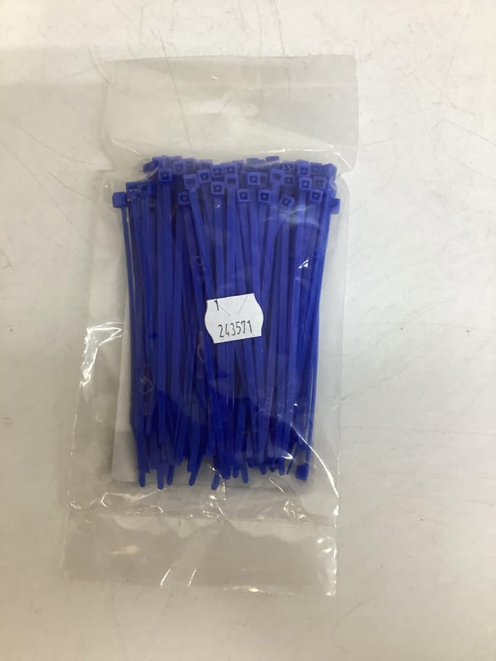 Southwire 4.1” Blue Cable Ties, 100 ct.