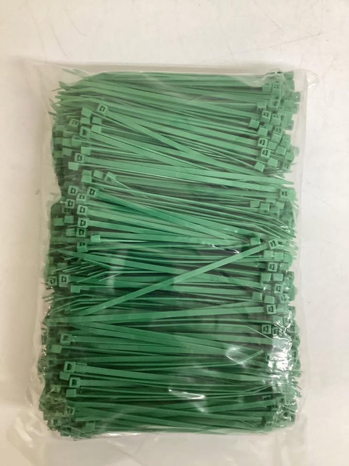 Southwire 5.7” Green Cable Ties, 1000ct