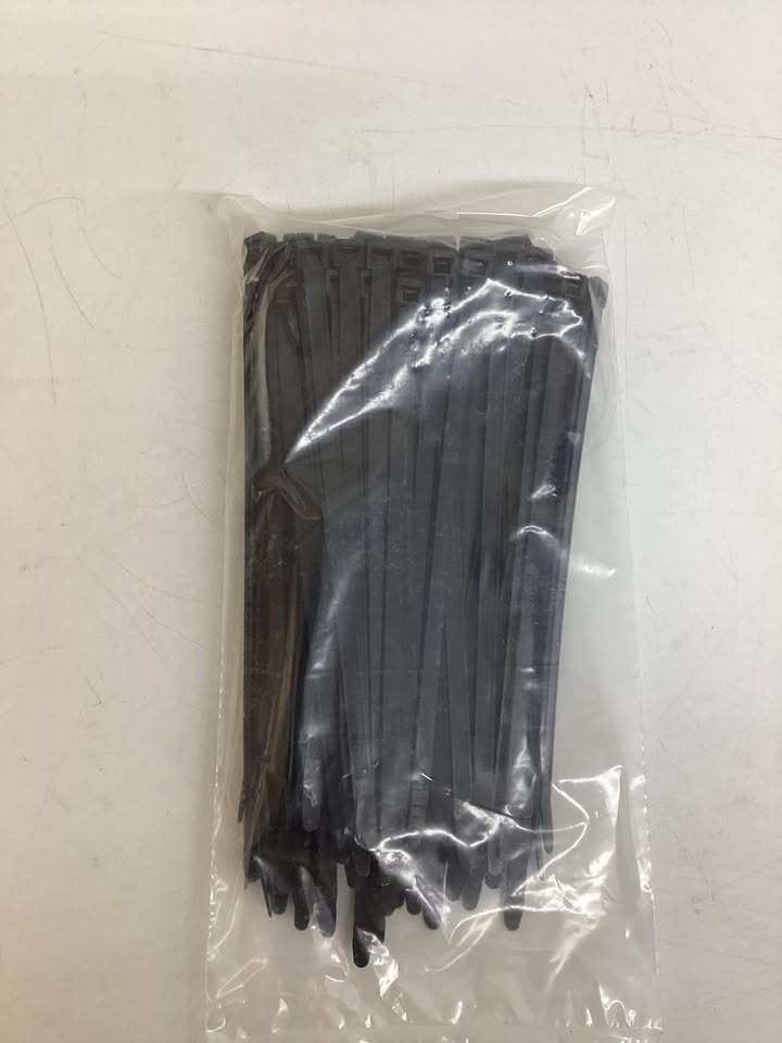 Southwire 9” Black Cable Ties, 100ct