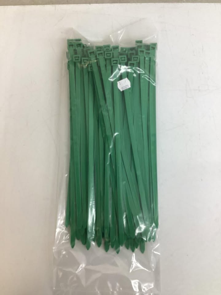 Southwire 12” Green Cable Ties, 100 ct.
