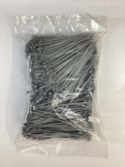 4.1” Gray Cable Ties, 1000 ct.
