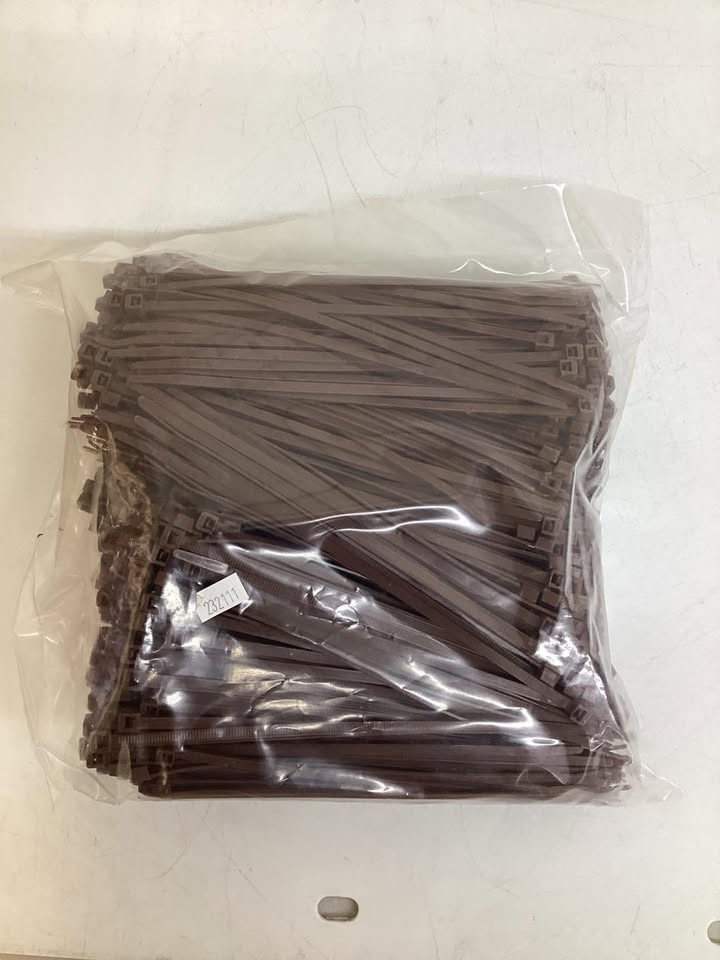 Southwire 7.6” Brown Cable Ties, 1000ct