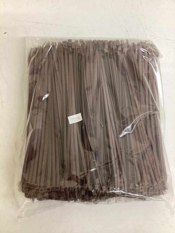 Southwire 8.7” Brown Cable Ties, 1000 pack
