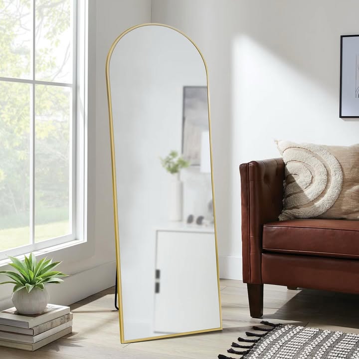 Member's Mark 22" x 67" Metal Arch Floor Easel Mirror