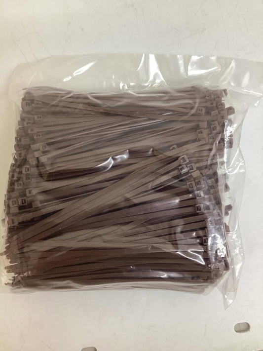 Southwire 7.6” Brown Cable Ties, 1000ct