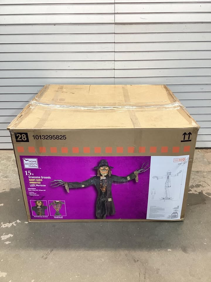 Home Accents Holiday 15 ft GIANT-SIZED ANIMATED LED Worricrow