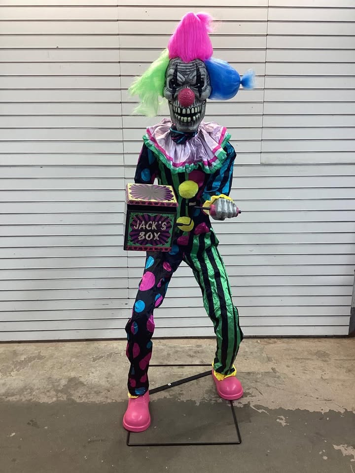 6 FT Halloween Classics Animated LED Neon Nightmare