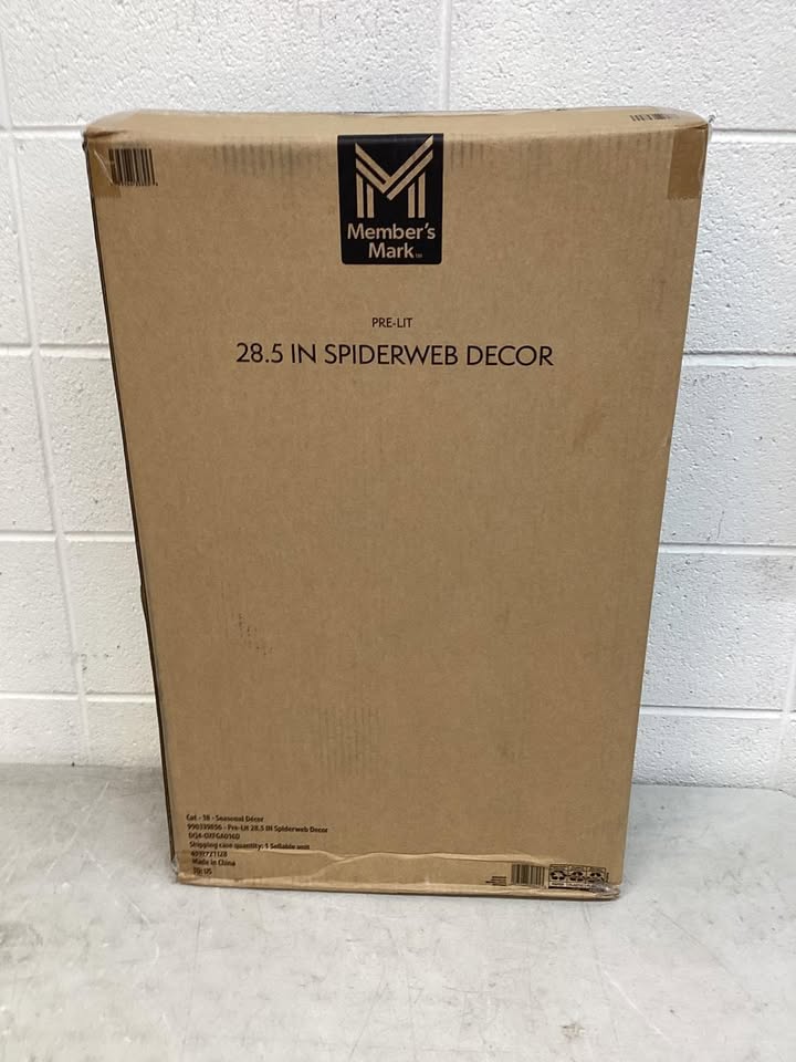 Member's Mark 28.5" Pre-Lit Spiderweb Decor
