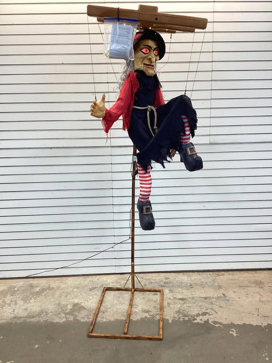 6' Marionette Witch Animatronic Halloween Puppet Animated