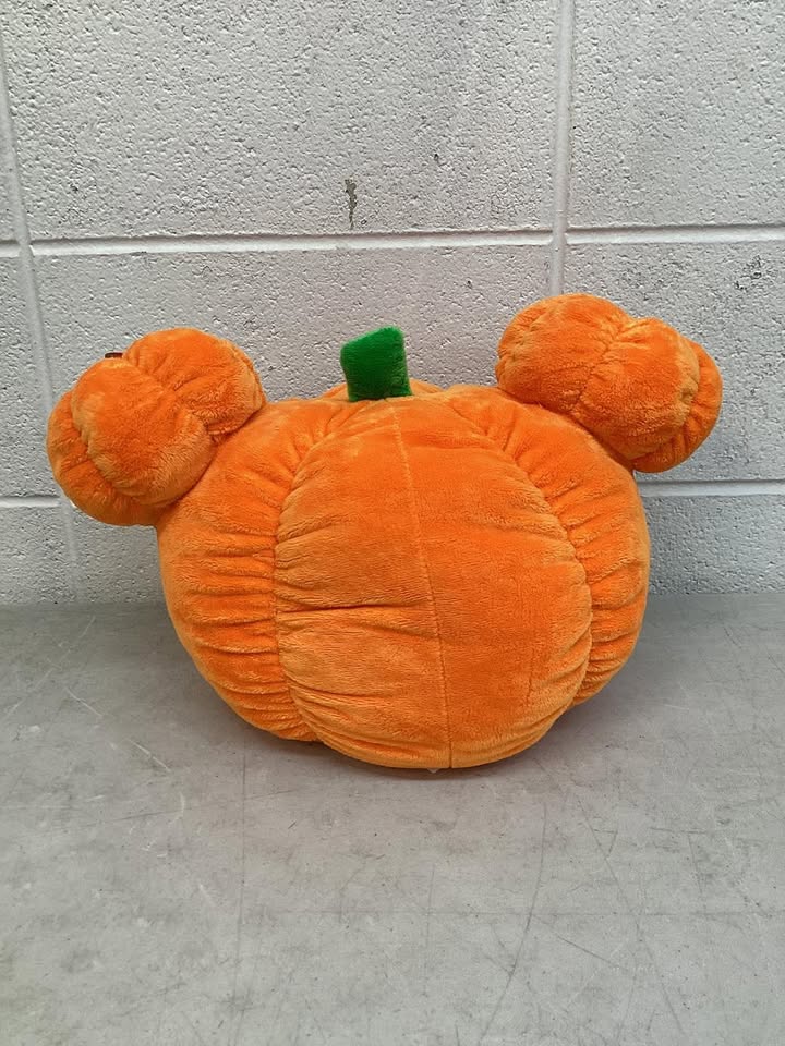 Disney Halloween Pumpkin Head Plush, 12"
