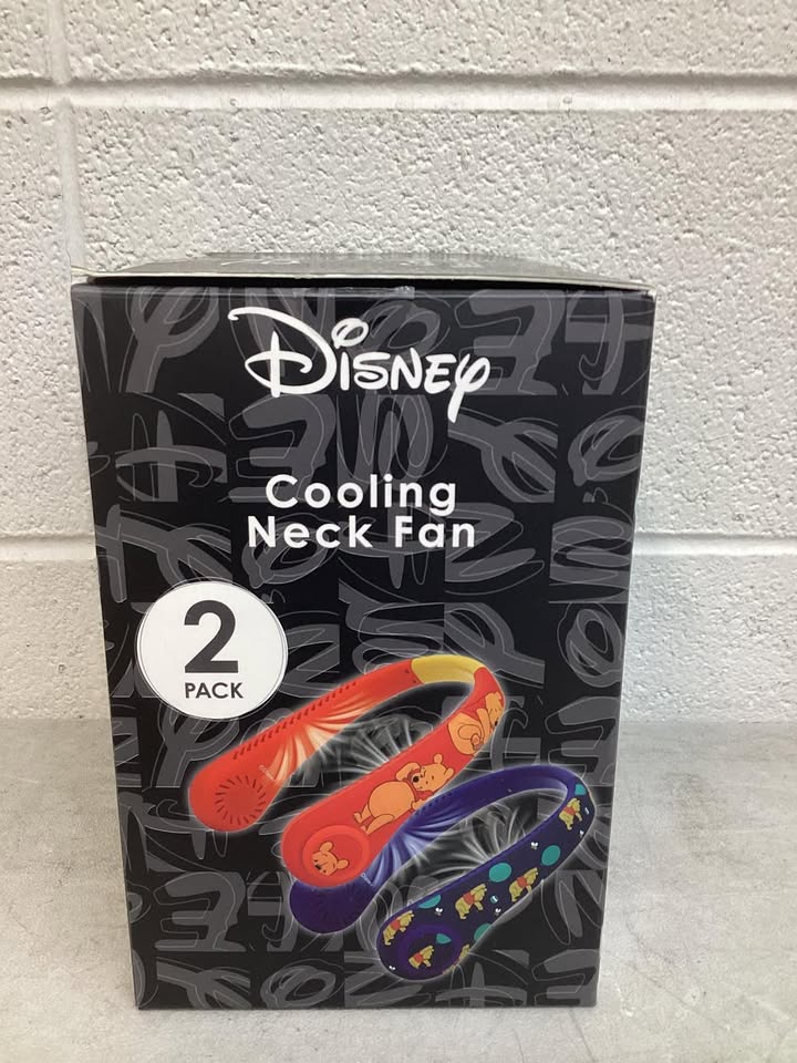 Disney Cooling Neck Fan, 2 pack