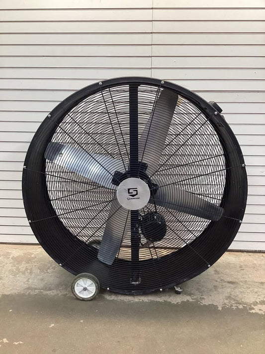 Lightly used Strongway 48in. Belt Drive Drum Fan, 21,000 CFM, 120V, 2 Speeds