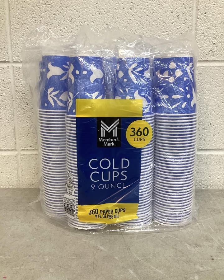 Member's Mark Printed Paper Bath Cold Cup 9 oz., 360 ct.