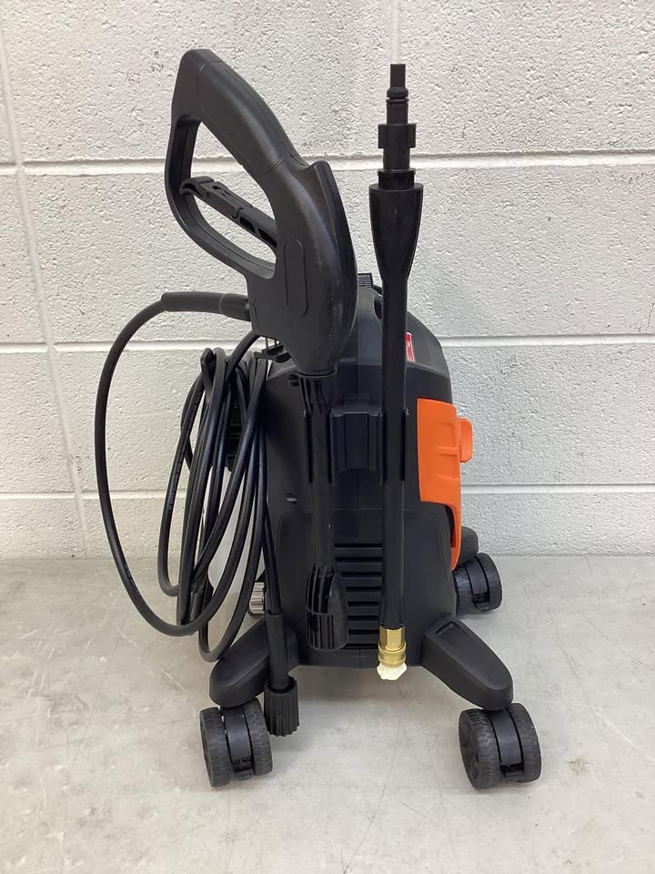 Ironmax 2400 PSI High Pressure Cleaner Machine Electric Pressure Washer with 4 Wheels Orange