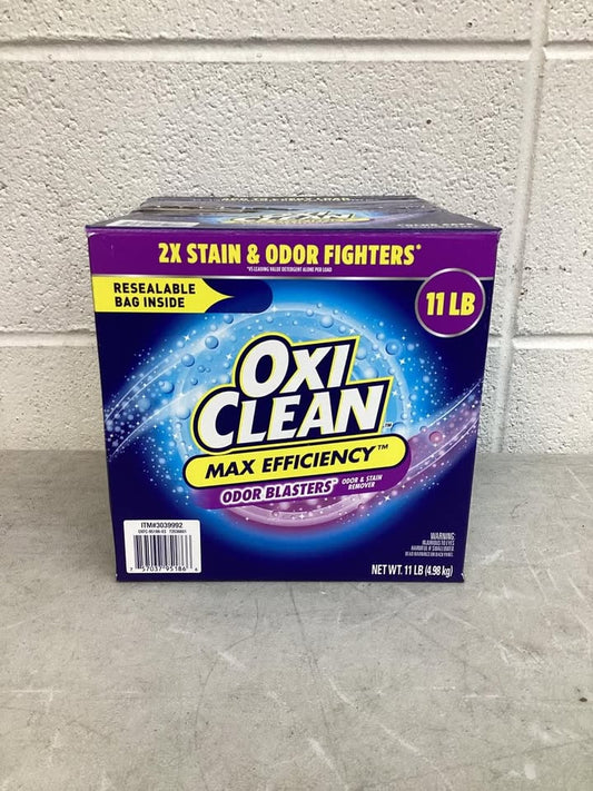 OxiClean Max Efficiency Odor Blasters Laundry Stain Remover Powder, 11 lb.