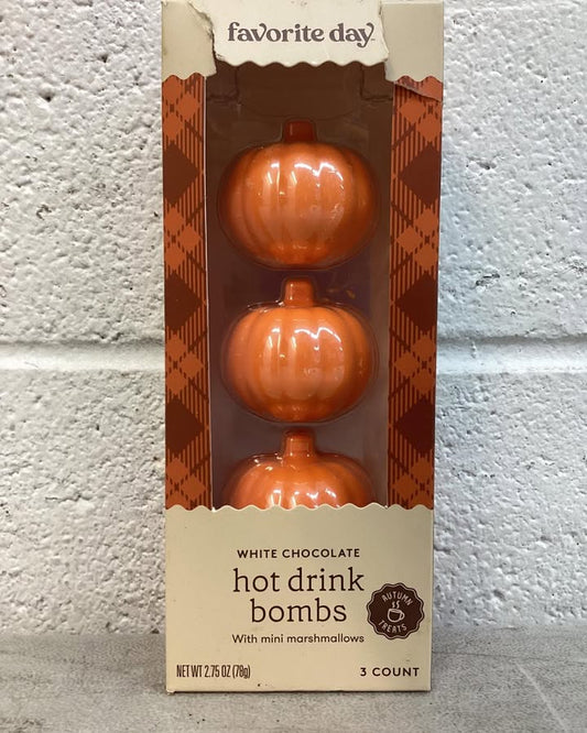 Favorite Day Harvest White Chocolate Hot Drink Bombs