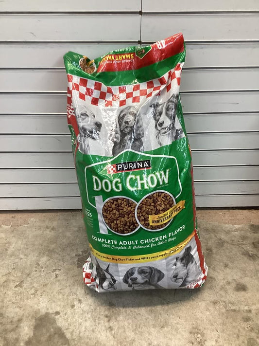 Purina Dog Chow Complete, Chicken Flavor, Adult Dry Dog Food, 48 lbs.