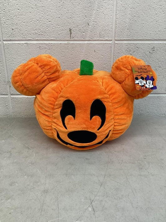 Disney Halloween Pumpkin Head Plush, 12"