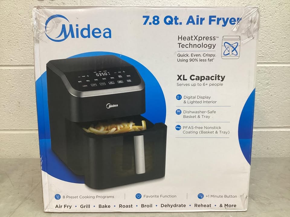 Midea HeatXpress™ 7.8 qt. Basket Air Fryer