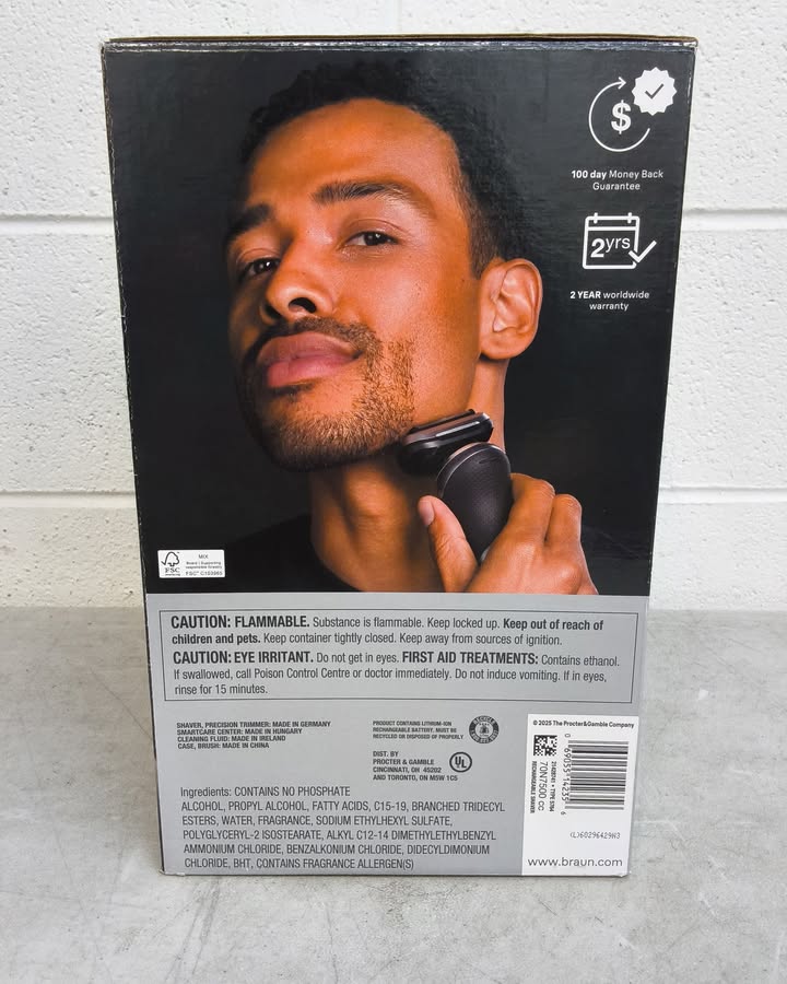 Braun Series 7 Electric Razor Shaver Kit for Men