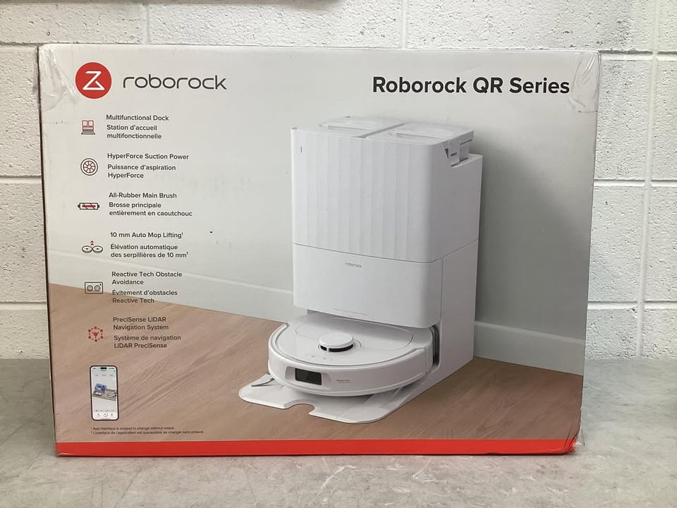 Roborock QRT78 Robot Vacuum & Mop with Multifunction Dock