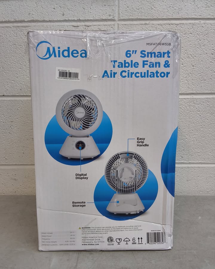 Midea Smart TurboBreeze Air Circulator