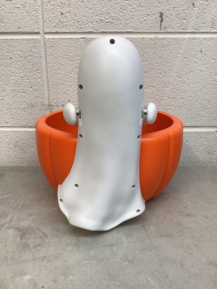 Hyde & EEK! Boutique Light Up Jack-O-Lantern Halloween Candy Bowl