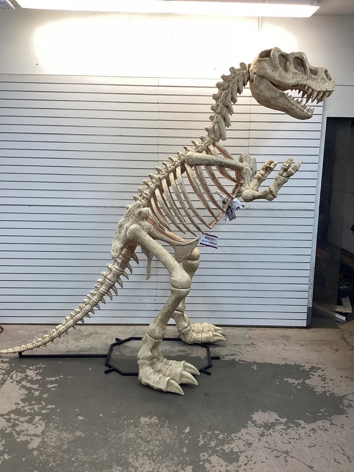 9 FT Grave & Bones Giant-Sized LED T-Rex