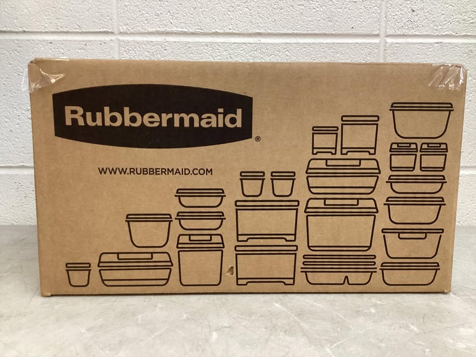 Rubbermaid EasyStore Containers with Lids, 30-Piece Set