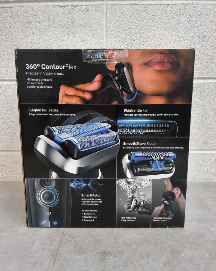 Braun Series 7 Electric Razor Shaver Kit for Men