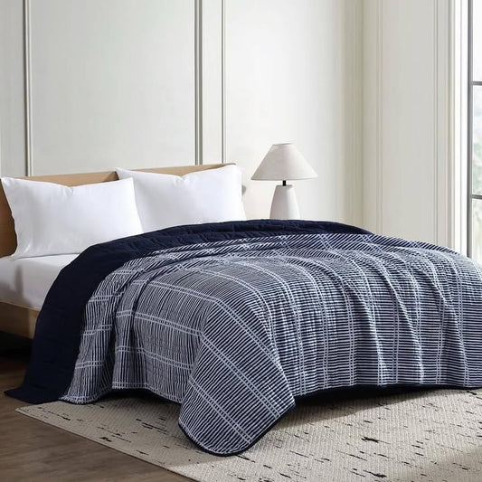 Member's Mark Oversized Down Alternative Reversible Blanket, fits Queen and King beds
