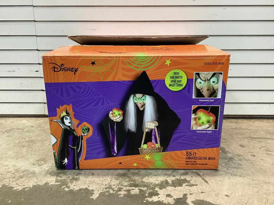 Disney 5.5 ft Animated LED Evil Queen