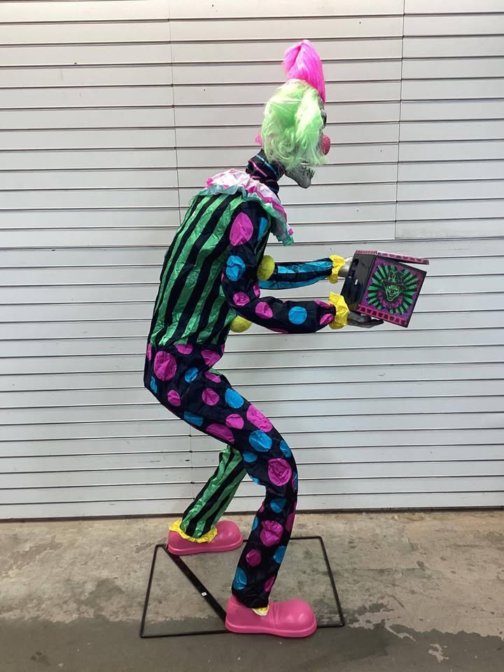 6 FT Halloween Classics Animated LED Neon Nightmare