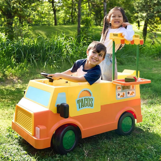 Taco Truck 12V Ride-On with Accessories