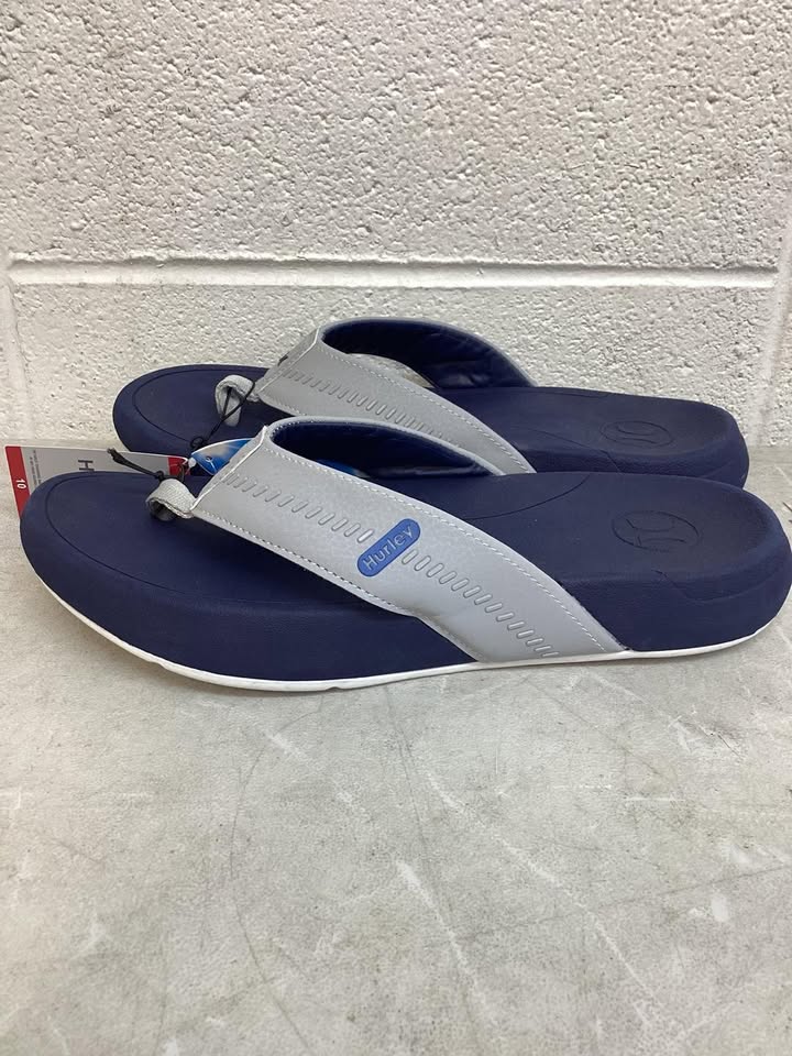 Hurley Men's Wave Flip-Flop, Size 10