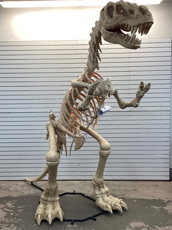 9 FT Grave & Bones Giant-Sized LED T-Rex