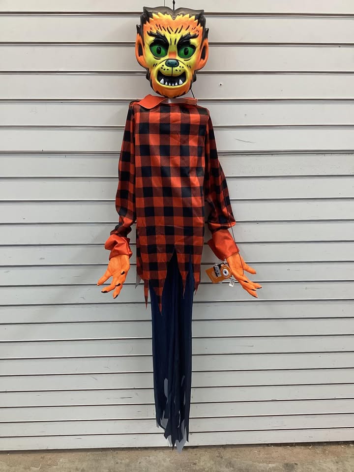 Hyde & EEK! Boutique 60" Light & Sound Werewolf Ghoul hanging decorative prop