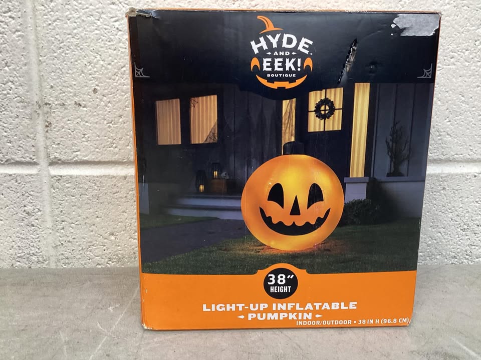 Hyde and EEK! Boutique 38-inch Light-Up Inflatable Pumpkin