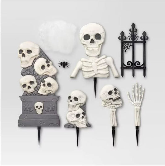 22" Bones Scene Setter Halloween Decorative Prop Kit - Hyde and EEK! Boutique