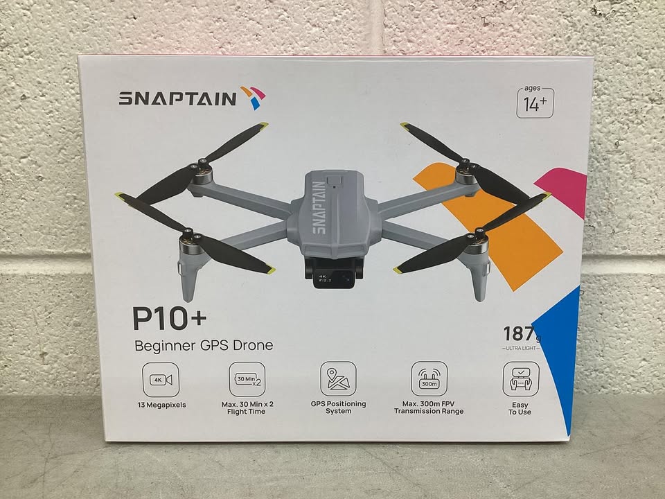 SNAPTAIN P10+ 4K Camera Drone with Remote Controller