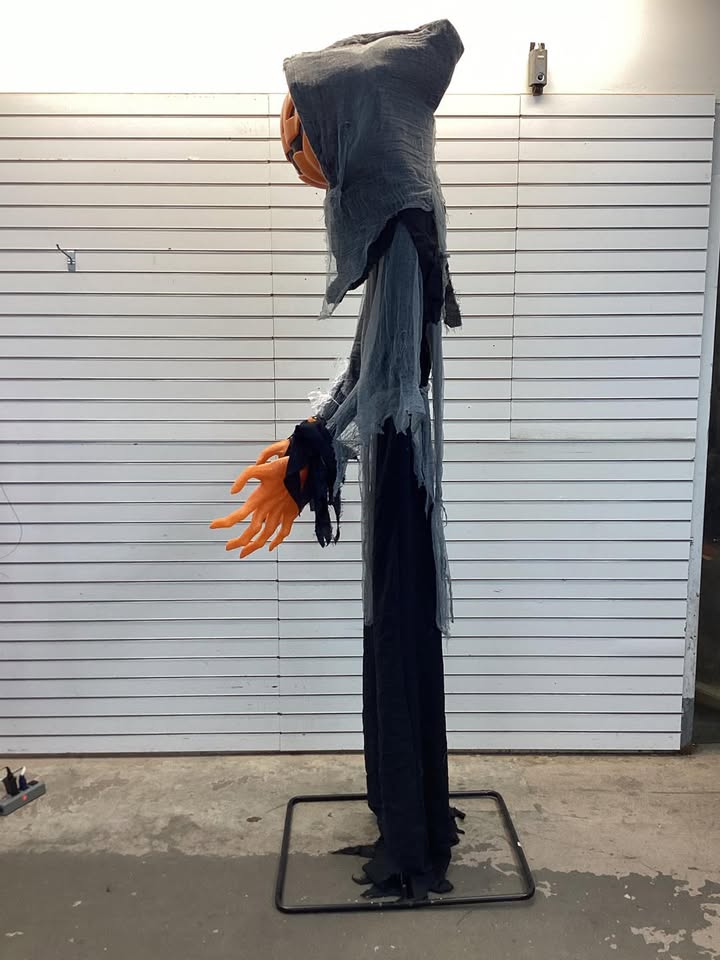 Lewis & Friends 8' Halloween Light and Sound Lewis the Pumpkin Ghoul - Hyde and EEK! Boutique