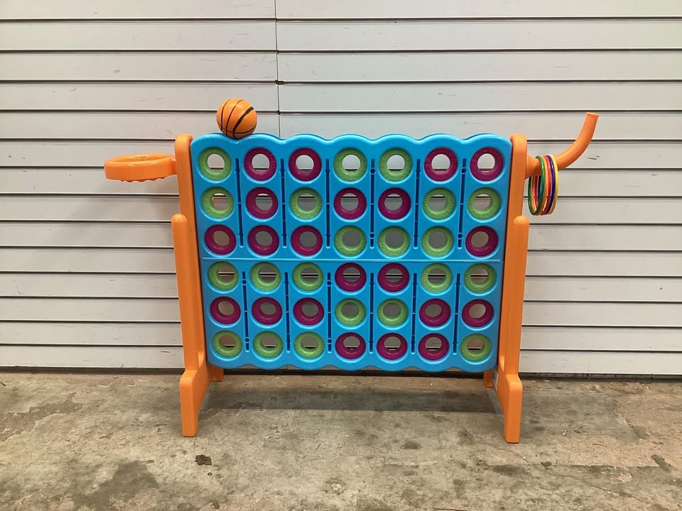 2.5 Feet 4-to-Score Giant Game Set